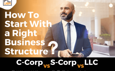 C-Corp VS S-Corp VS LLC: Start With A Right Business Structure